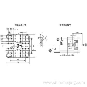 servo hydraulic injection molding machine